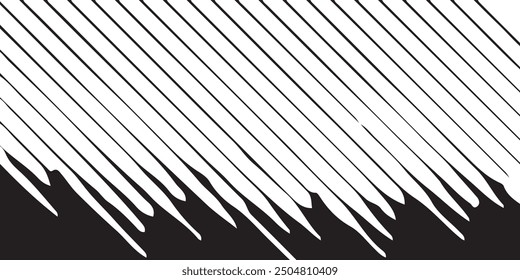mountain view line pattern vector ilustration geometric-pattern, seamless-pattern, abstract-pattern background simple design
