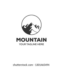 mountain view logo design