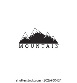 Mountain View Logo Design Vector Nature Stock Vector (Royalty Free ...