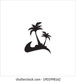 Mountain views logo vector icon illustration design 