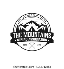 mountain vintage logo