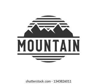 mountain vintage logo