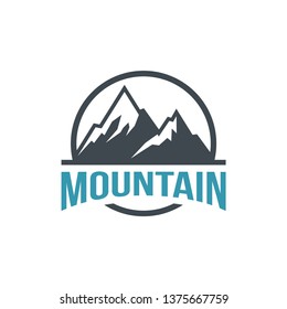 Mountain Vintage Logo Template