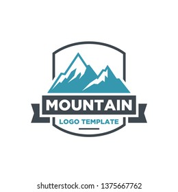 Mountain Vintage Logo Template