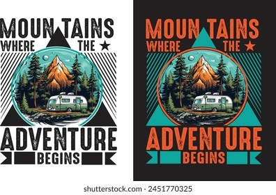 MOUNTAIN WHERE THE ADVENTURE BEGINS