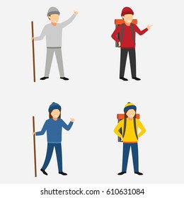 Mountaineer Character Design 