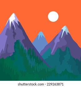 mountains