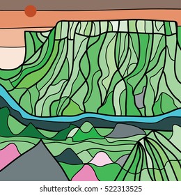 mountains