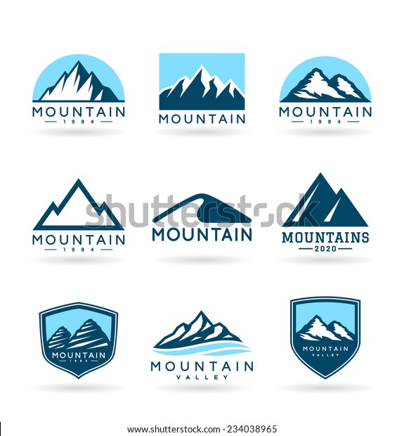 Mountains 5 Stock Vector (Royalty Free) 234038965 | Shutterstock