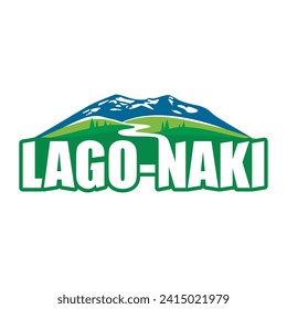 Mountains of Adygea. LAGO-NAKI. National Park. Vector illustration.