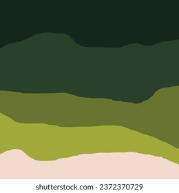 Mountains background vector illustration template design