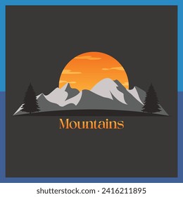 Mountains or also called banjarans and rows are a geographical area in the form of a series of several geologically related mountains or hills that form a series or stretch.