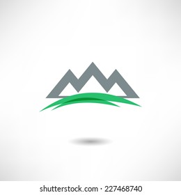 Mountains icon