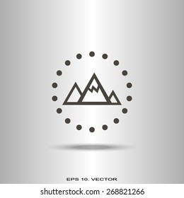 Mountains Icon