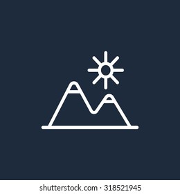Mountains Icon
