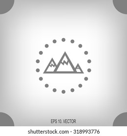 Mountains Icon