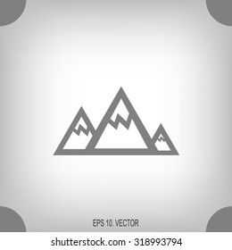 Mountains Icon