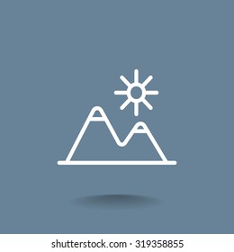 Mountains Icon