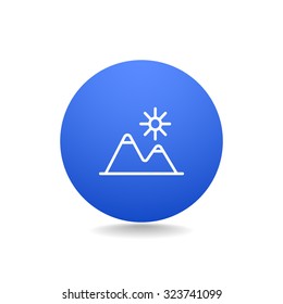 Mountains Icon