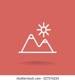 Mountains Icon