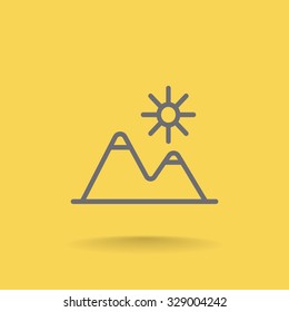Mountains Icon