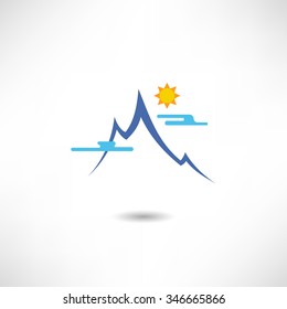 Mountains icon