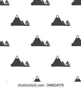Mountains icon.