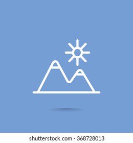 Mountains Icon