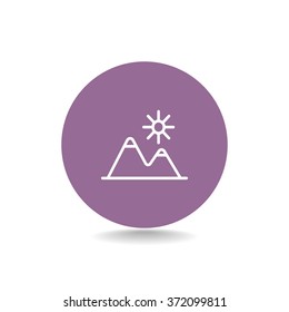 Mountains Icon