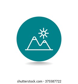 Mountains Icon