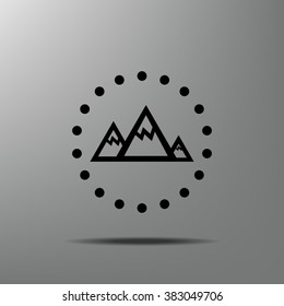 Mountains Icon