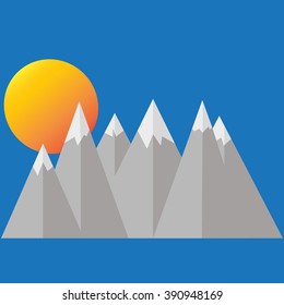 mountains icon