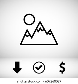 mountains icon
