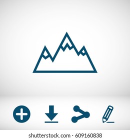 mountains icon