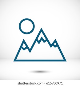 mountains icon
