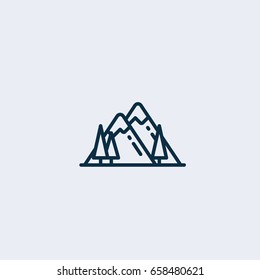 Mountains icon