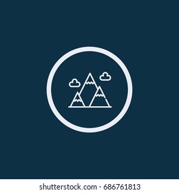 Mountains icon
