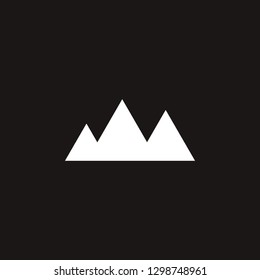 mountains icon. mountains vector design. sign design