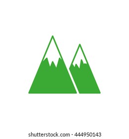 Mountains icon vector illustration eps10.