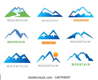 Mountains Icons