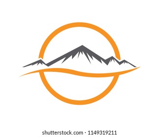 MOUNTAINS ILLUSTRATION VECTOR IMAGE