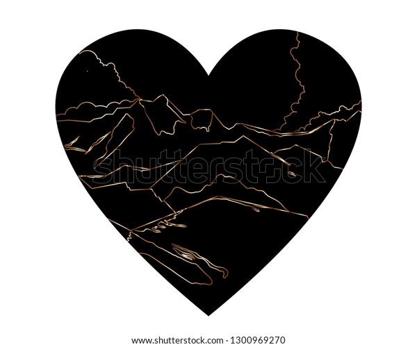 Mountains Landscape Background Vector Illustration Vektorgrafik Stock Vector Royalty Free
