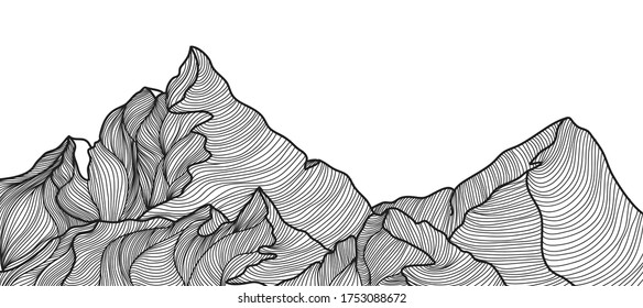 Geometric Mountain Vector High Res Stock Images Shutterstock