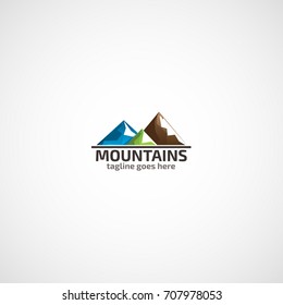 Mountains logo.