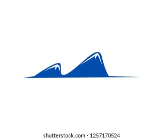Mountains Logo Design Vector Template