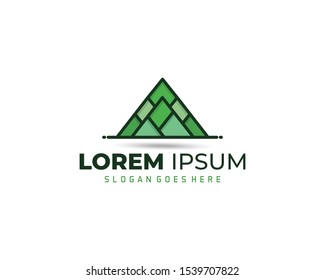 Mountains logo design vector template