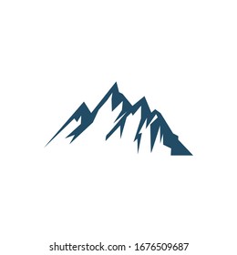 Mountains logo design vector template element illustration 