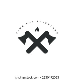 Mountains logo design vector template