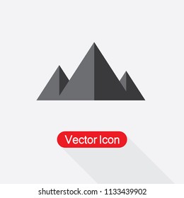 Mountains Logo Icon Vector Illustration Eps10