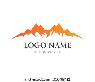 Mountains Logo Template